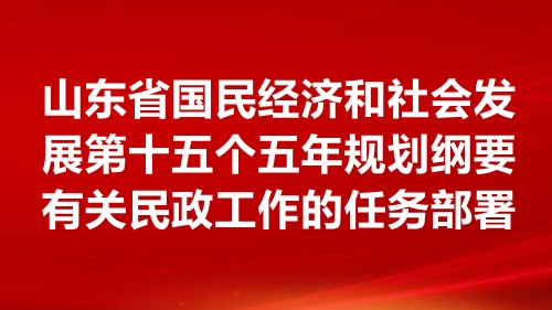 锚定“十五五”！在齐鲁民生蓝图中找准行动坐标